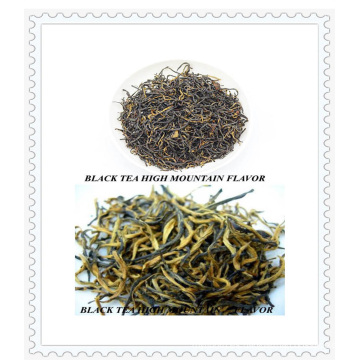 Plato certificado de la UE para la presentación orgánica de té negro (N º 1)
